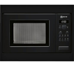 NEFF H53W50S3GB Built-in Solo Microwave - Black